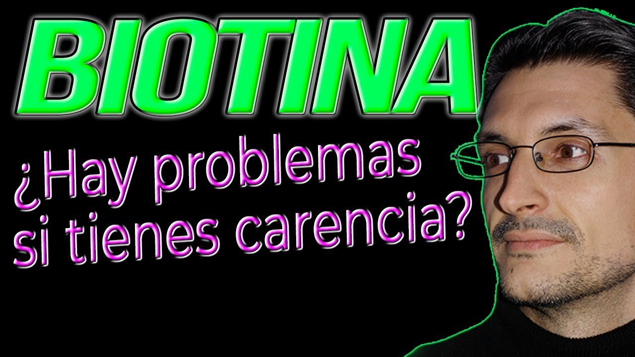 ¿Cómo saber si me falta biotina en el cuerpo?