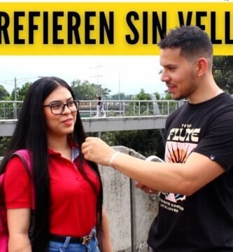 ¿Cómo se ve mejor con barba o sin barba?