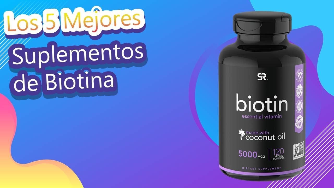 ¿Cuál es la mejor marca de biotina para el cabello?