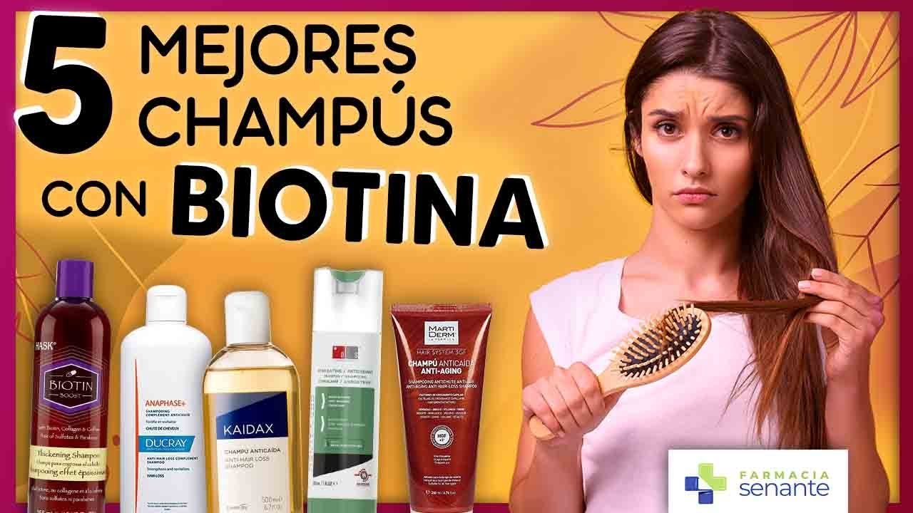 ¿Cuáles son los shampoo con biotina?