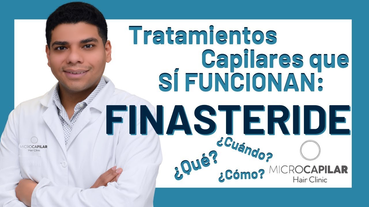 ¿Qué hace el finasteride en el pelo?