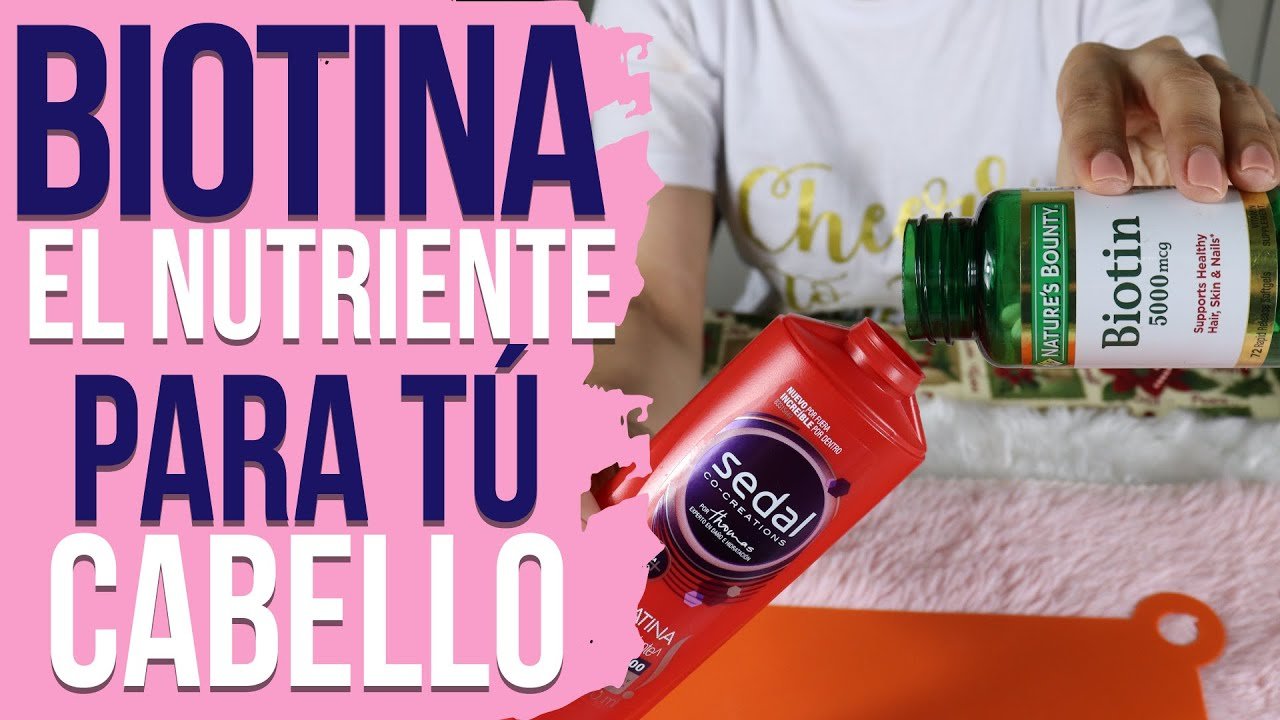 ¿Qué pasa si le pongo pastillas de biotina a mi shampoo?