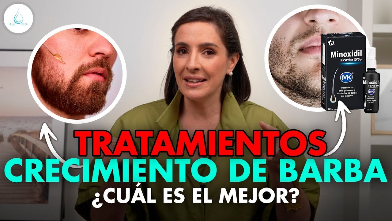 cómo estimular el crecimiento de la barba con biotina