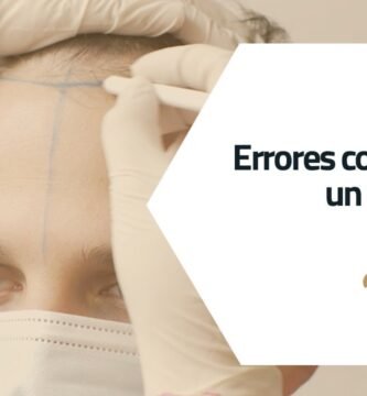 Errores comunes al tratar la implantes capilares