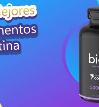 Suplementos de biotina más vendidos en Amazon
