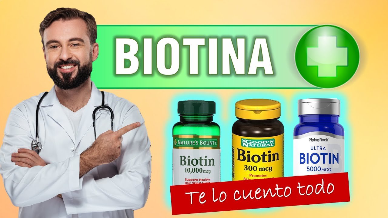 biotina para el cabello en productos naturales