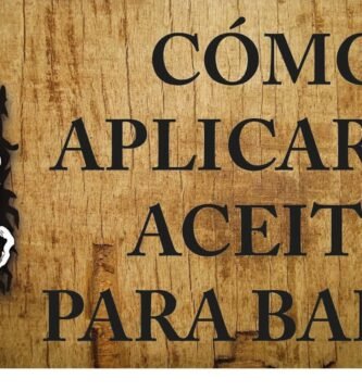 cómo usar aceite para barba correctamente