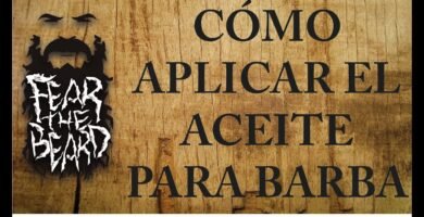 cómo usar aceite para barba correctamente