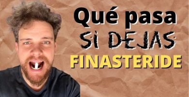qué pasa si dejo la finasteride