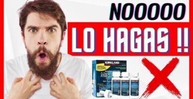 Minoxidil para barba: resultados en cuánto tiempo consejos de uso