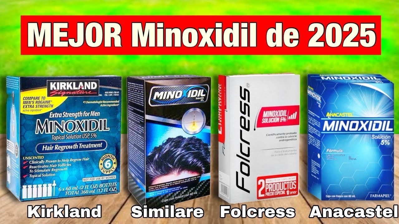 Minoxidil Kirkland vs Minoxidil You Minox: comparativa precios