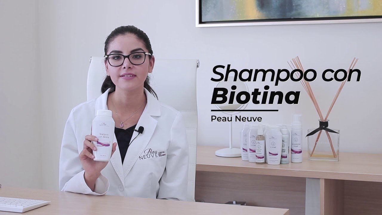 biotina en shampoo para adolescentes