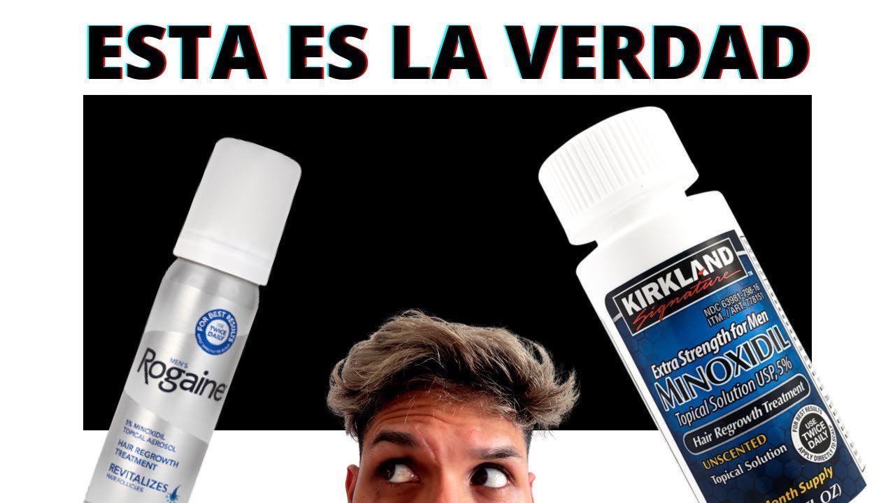 Minoxidil genérico vs marca original: diferencias reseña